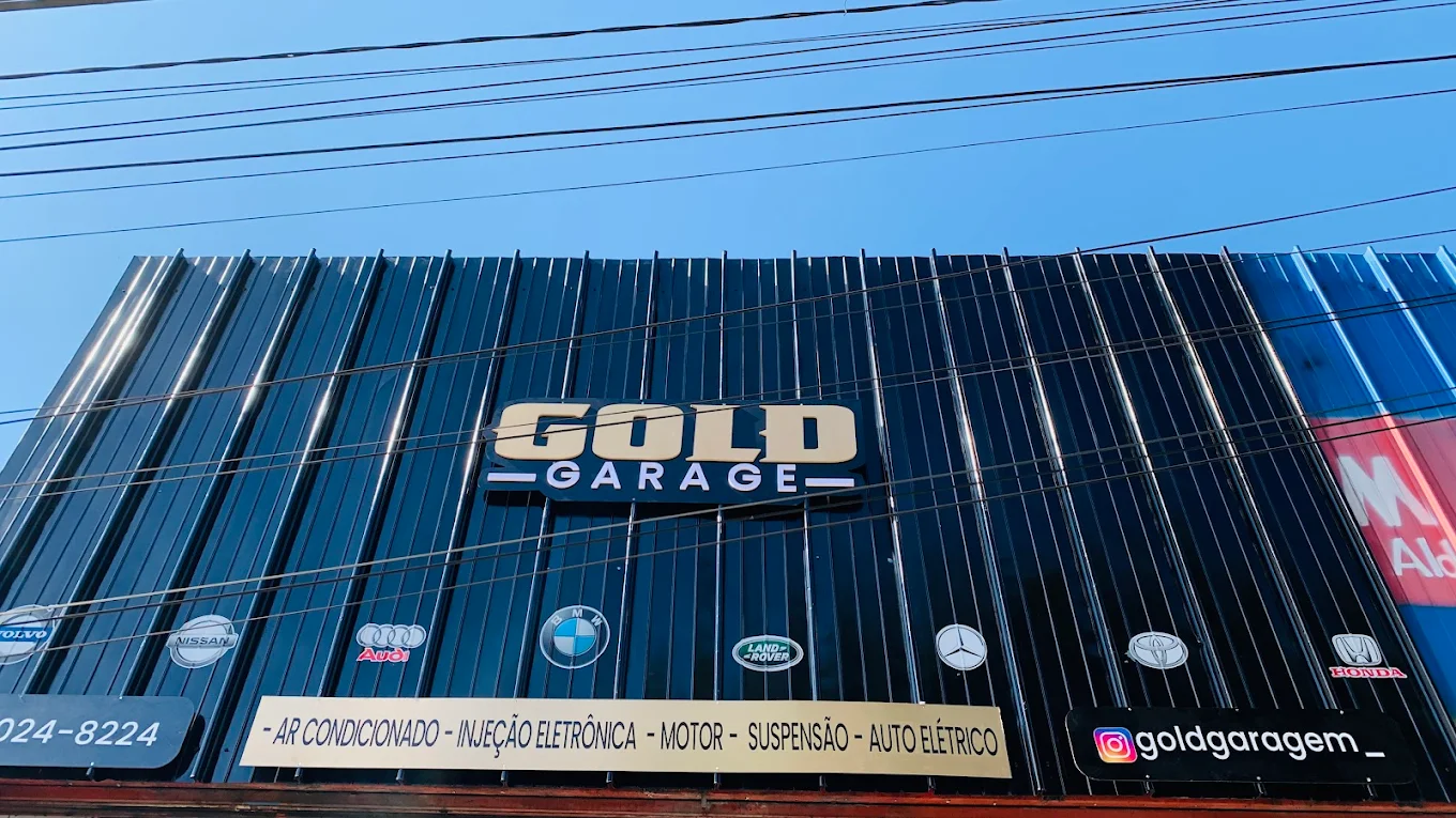 Fachada da Gold Garage em São Paulo